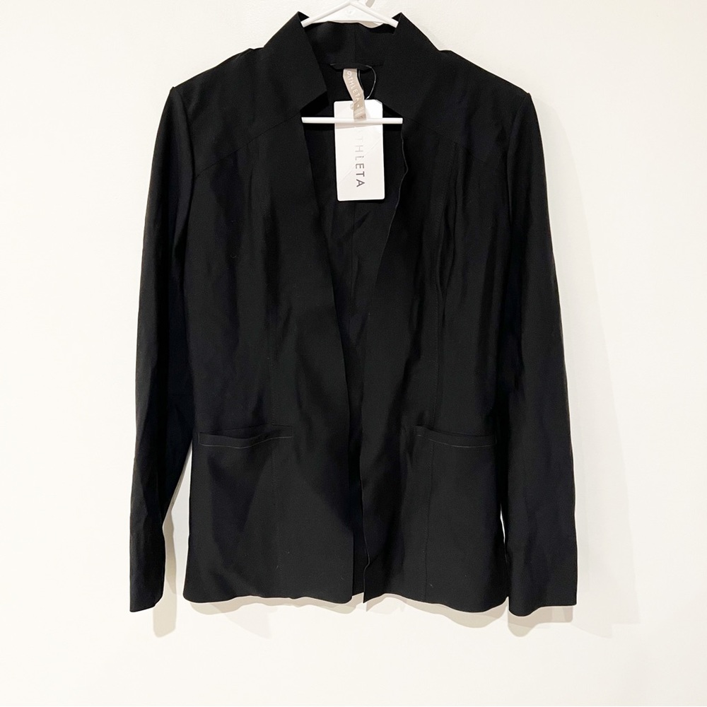 NWT Athleta Cosmic Open Front Activewear Jacket Blazer style 350837 size 4 - Picture 9 of 11